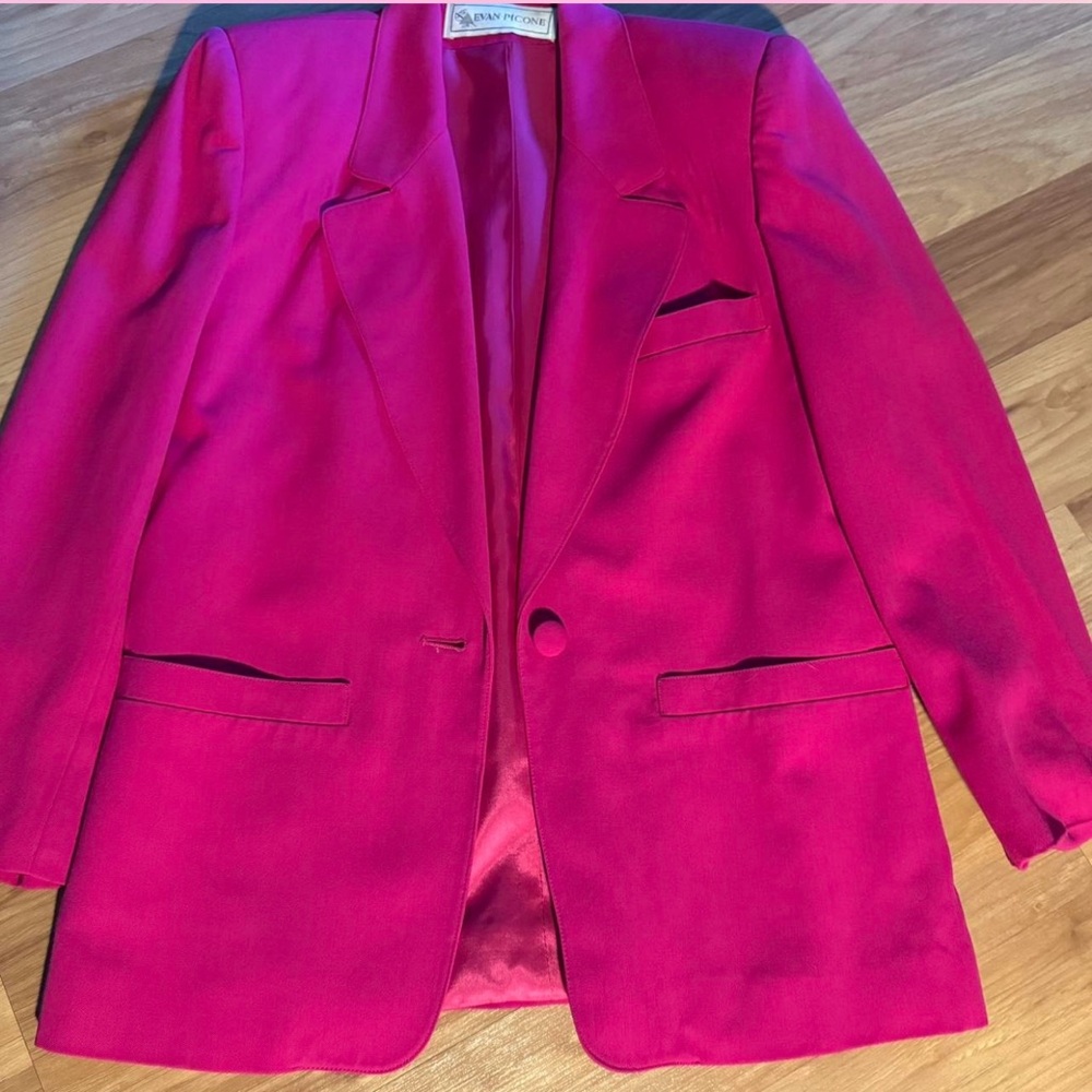 Evan Picone Fuchsia Blazer